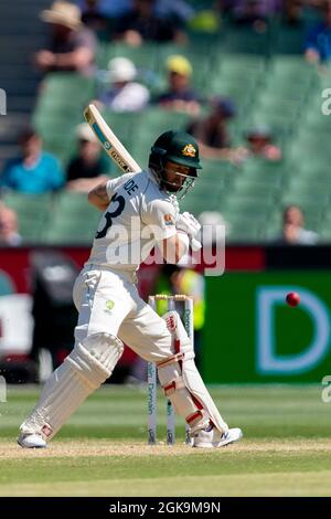 Matthew Wade, d'Australie, chauve-souris au cours du quatrième jour. Crédit : Dave Helison/Speed Media/Alamy Live News Banque D'Images