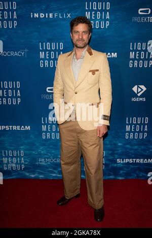 Toronto, Canada. 13 septembre 2021. Joshua Jackson assiste au Big Splash du Liquid Media Group à l'hôtel Windsor Arms lors du Festival international du film de Toronto 2021, à Toronto, le 13 septembre 2021. (Photo de Dominic Chan/Sipa USA) crédit: SIPA USA/Alay Live News Banque D'Images