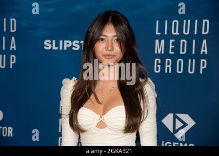 Toronto, Canada. 13 septembre 2021. Miku Martineau assiste au Big Splash du Liquid Media Group à l'hôtel Windsor Arms, lors du Festival international du film de Toronto 2021, à Toronto, le 13 septembre 2021. Crédit : EXImages/Alamy Live News Banque D'Images