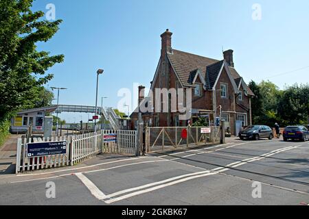 Gare de Wye, Wye, Kent, Royaume-Uni Banque D'Images