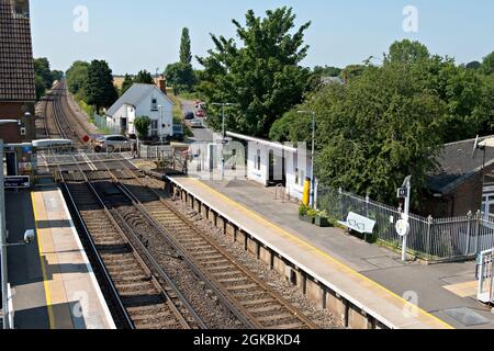 Gare de Wye, Kent, Royaume-Uni Banque D'Images