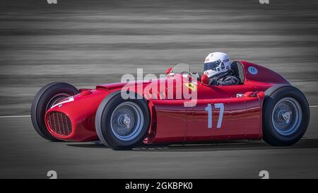 1954 Lancia D50 F1 Racing car Banque D'Images