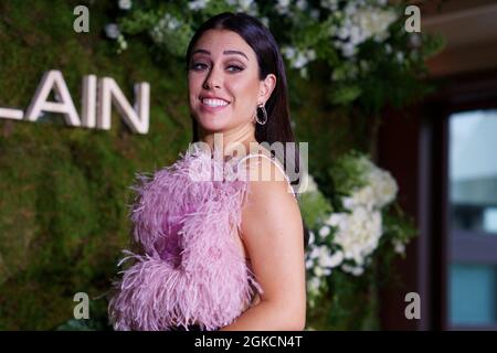 Madrid, Espagne. 14 septembre 2021. L'actrice Blanca Martínez Suárez participe à la séance photo 'Guerlain' au Palacio de lo Duques Gran Melia Hotel à Madrid. (Photo par Atilano Garcia/SOPA Images/Sipa USA) crédit: SIPA USA/Alay Live News Banque D'Images