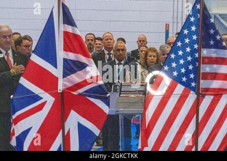 Londres, Royaume-Uni. 14 septembre 2021. Exposition DSEI (Defense, Security Equipment International) au centre Excel de Londres crédit: Ian Davidson/Alay Live News Banque D'Images