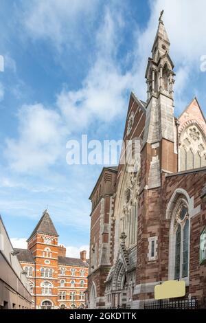 Église catholique Saints Pierre et Paul dans le centre de Dublin, République d'Irlande Banque D'Images