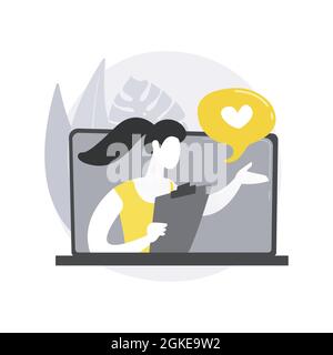 Illustration du vecteur de concept abstrait de la liste de souhaits. Illustration de Vecteur