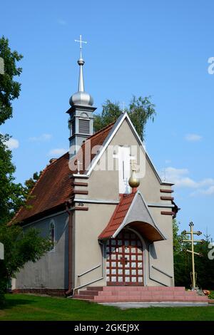 Église orthodoxe, Cerkiew SW. Anny, Gizycko, Warmia-Masuria, Loetzen, Warminsko-Mazurskie, Pologne Banque D'Images