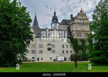 Château, Wolfsburg, Basse-Saxe, Allemagne Banque D'Images