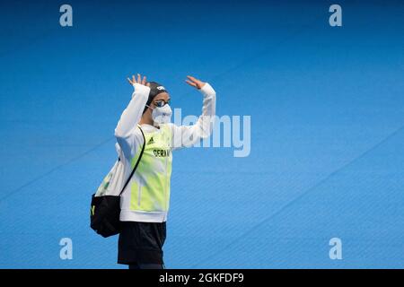 TOKIO (KOTO-KU), JAPON - AOÛT 27 : MAACK, Mira Jeanne (GER) vom Berliner Schwimteam (Berlin), geboren am 20.01.2004 à Berlin, paralympische klassi Banque D'Images