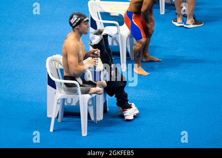 PRU-TOKIO (KOTO-KU), JAPON - AOÛT 26: Featurebild, Garcia Tolson (USA) beim Schwimmen am Tag (3) der Paralympics (Paralymphe Spiele) Tokio 2020 Banque D'Images