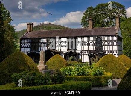 PLAS Newydd est une maison historique dans la ville de Llangollen, Denbighshire, pays de Galles, ancienne maison de Lady Eleanor Butler et Sarah Ponsonby. Banque D'Images