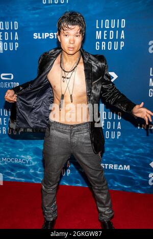 Toronto, Canada. 13 septembre 2021. Peter Loung assiste à la réception de Liquid Media Splash Party au Festival international du film de Toronto.Liquid Media Group est une société de solutions d'affaires qui permet aux créateurs indépendants de la propriété intellectuelle de packer, financer, livrer et monétiser leur vidéo IP professionnelle à l'échelle mondiale. Crédit : SOPA Images Limited/Alamy Live News Banque D'Images