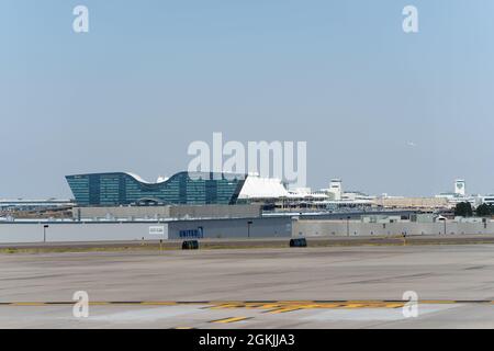 Denver, États-Unis. 14 septembre 2021. Aéroport international de Denver à Denver, Colorado, États-Unis le mardi 14 septembre 2021. Crédit : accès photo/Alamy Live News Banque D'Images