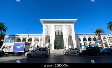 Musée Mohammed VI d'Art moderne et contemporain à Rabat, Maroc. Banque D'Images