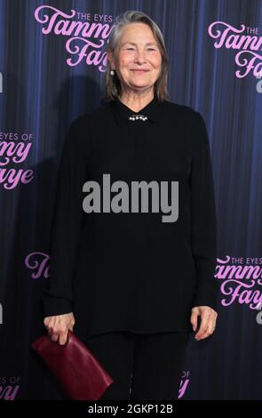 14 septembre 2021.Cherry Jones assiste à Searchlight Pictures première des yeux de Tammy Faye atSVA Theatre à New York 14 septembre 2021 Credit:RW/MediaPunch Banque D'Images