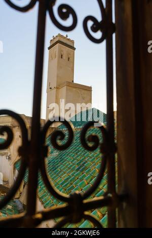 Univerzita Al-Karaouine, Fès, Maroc, Afrique. Banque D'Images