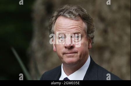 Londres, Angleterre, Royaume-Uni. 15 septembre 2021. Le secrétaire d'État écossais ALISTER JACK conserve son siège dans le remaniement ministériel. (Image de crédit : © Tayfun Salci/ZUMA Press Wire) Banque D'Images