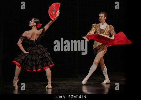 Gala du ballet ukrainien de la « Don Quichotte Suite » à Sadler’s Wells, Londres, Royaume-Uni Banque D'Images