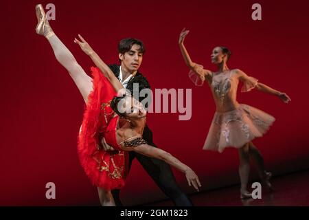 Gala du ballet ukrainien de la « Don Quichotte Suite » à Sadler’s Wells, Londres, Royaume-Uni Banque D'Images