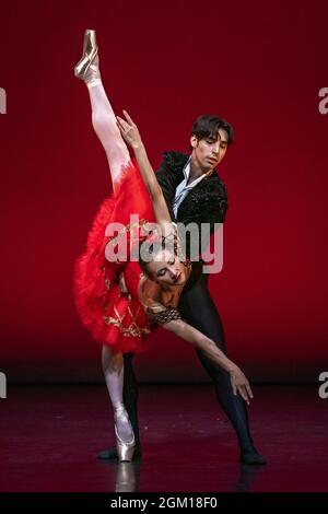 Gala du ballet ukrainien de la « Don Quichotte Suite » à Sadler’s Wells, Londres, Royaume-Uni Banque D'Images