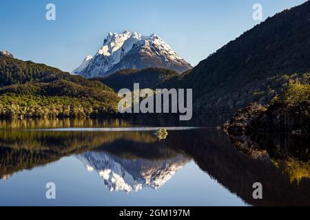 Lac Sylvan, Glenorchy, Nouvelle-Zélande Banque D'Images