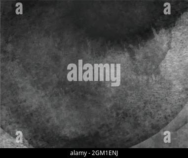 Arrière-plan abstrait aquarelle Halloween. Couleur de texture noire. Illustration de Vecteur