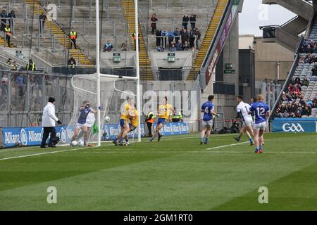 Une photo prise le jour de la finale de la Gaelic football National League à Croke Park Dublin Banque D'Images