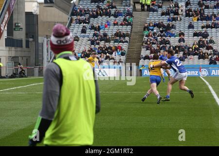 Une photo prise le jour de la finale de la Gaelic football National League à Croke Park Dublin Banque D'Images