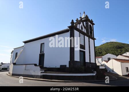 Igreja da Misericordia à Santa Cruz, île de Graciosa, Açores Banque D'Images