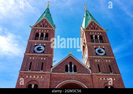 Basilique de notre mère de Mercy bazilika Matere Usmiljenja en Slovénie Maribor Banque D'Images