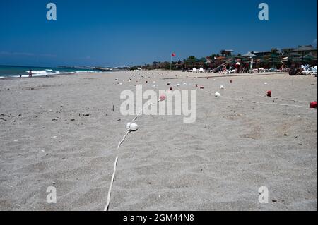 La plage de Coney Island, NY photo de haute qualité Banque D'Images