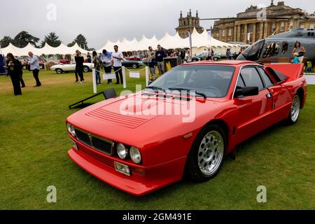 Coupe Kimera EVO 37 exposée au Concours d'élégance qui s'est tenu au Palais de Blenheim le dimanche 5 septembre 2021 Banque D'Images