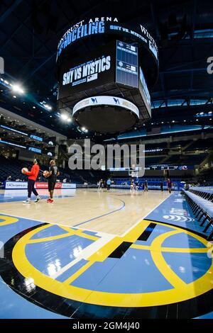 Chicago, États-Unis. 12 septembre 2021. Witrust Arena, stade du Chicago Sky Credit: SPP Sport Press photo. /Alamy Live News Banque D'Images