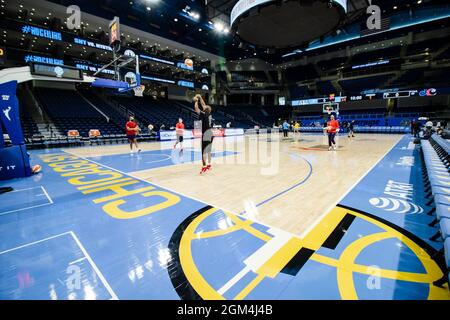 Chicago, États-Unis. 12 septembre 2021. Witrust Arena, stade du Chicago Sky Credit: SPP Sport Press photo. /Alamy Live News Banque D'Images