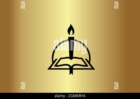 Education élégant logo design initial logo vecteur Illustration de Vecteur