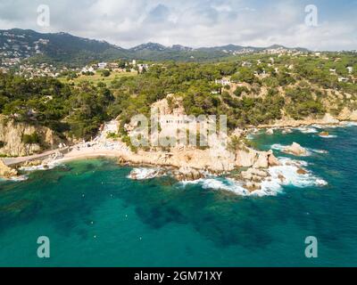 Image de la Costa Brava de Catalogne Banque D'Images