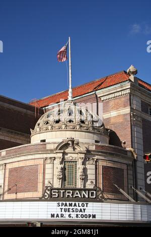 Shreveport, Louisiane : le théâtre historique Strand situé dans le centre-ville de Shreveport Banque D'Images