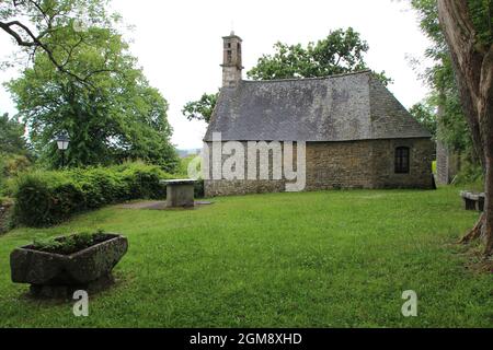 chapelle saint-roch à daoulas en bretagne (france) Banque D'Images