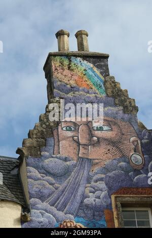 Kelburn Castle, North Ayrshire, Écosse, Royaume-Uni. 16 septembre 2021 Banque D'Images