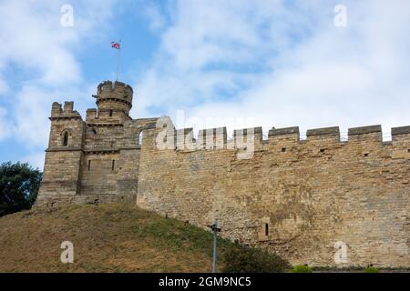 Observatoire Tower, Lincoln Castle Banque D'Images