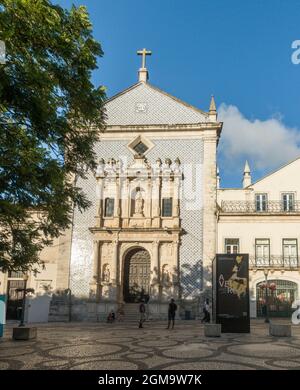 Église Misericórdia de Aveiro dans le vieux centre-ville d'Aveiro, Portugal Banque D'Images