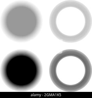 Icône Sun Set gris noir couleur vecteur illustration de style plat image simple Illustration de Vecteur