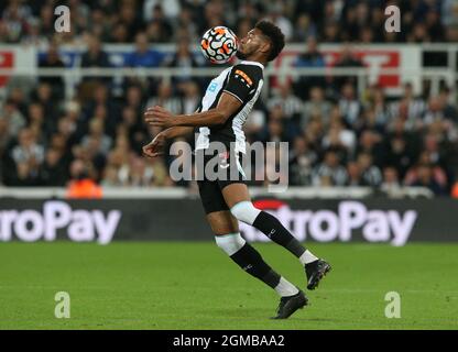 Newcastle, Royaume-Uni, le 17 septembre 2021. Joelinton de Newcastle United lors du match de la Premier League à St. James's Park, Newcastle. Le crédit photo devrait se lire: Alex Dodd / Sportimage Banque D'Images