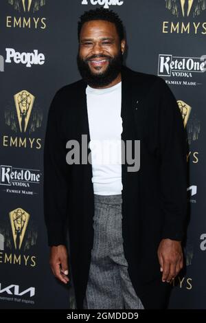 North Hollywood, États-Unis. 17 septembre 2021. NORTH HOLLYWOOD, LOS ANGELES, CALIFORNIE, États-Unis - SEPTEMBRE 17 : l'acteur Anthony Anderson arrive à la réception de l'académie de télévision pour honorer les 73e nominés du prix Emmy qui se sont tenus à l'Académie des arts et des sciences de la télévision le 17 septembre 2021 à North Hollywood, Los Angeles, Californie, États-Unis. (Photo de Xavier Collin/image Press Agency) Credit: Image Press Agency/Alay Live News Banque D'Images