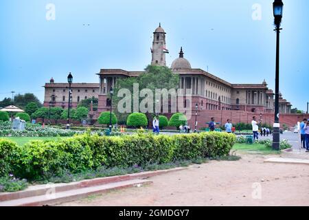 Porte de l'Inde, New Delhi, juin, 2019: Meilleur endroit à delhi pour le tourisme, rashtrapat bhawan, porte de l'inde. Banque D'Images