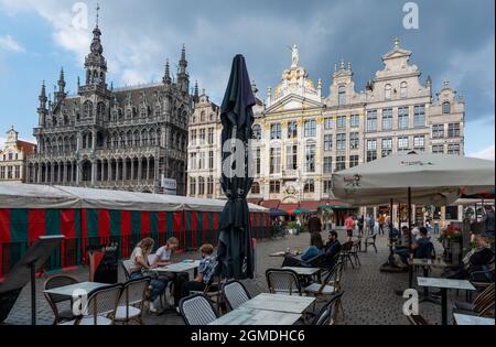 Grand Place, Bruxelles, Belgique Banque D'Images