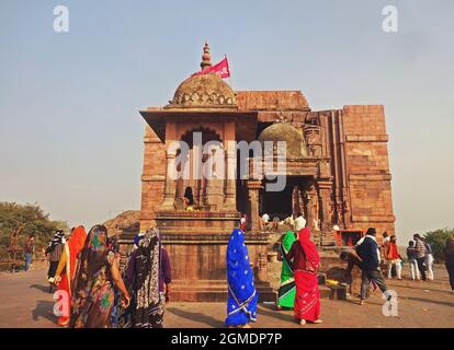 extérieur du temple bhojpur shiv bhopal madhya pradesh inde Banque D'Images