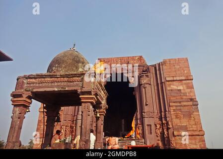 extérieur du temple bhojpur shiv bhopal madhya pradesh inde Banque D'Images