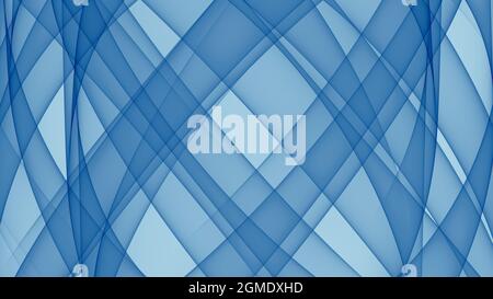 Arrière-plan abstrait 4k bleu clair ondes sombres et motif lignes Banque D'Images