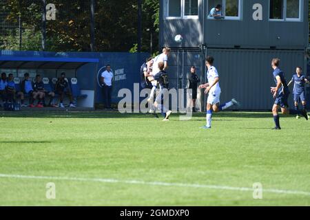 KSC B-Junioren Bundesliga U17 gegen 1860 München Karlsruhe Wildpark 18. Septembre 2021 Ligue des jeunes Banque D'Images